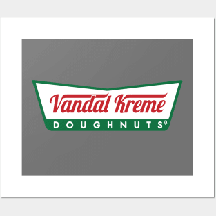 VANDAL KREME GRAFFITI DOUGHNUTS Posters and Art